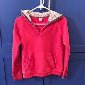 Ativa Vivid Pink Girls Hoodie with Star Hood